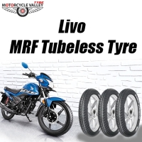 Honda Livo MRF Tubeless Tyre